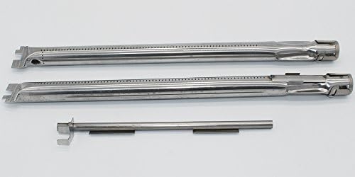 Grilling Corner 69785 Stainless Steel Burner Set for Weber Spirit 200 Series With Up Front Controls (Model Years 2013 and Newer)