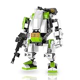 MyBuild Mecha Frame Puma Team Puma-A3 Building Toy Wonderful Articulation Moving Joints All Bricks Compatible with Other Major Brands (Fire Support Mech 5009)