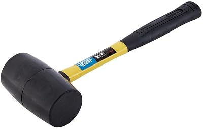 Draper Expert 750g Rubber Mallet Soft Hammer Fibreglass Shaft Shock Absorbing