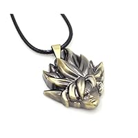 Acccity Dragon Ball Z Design Bronze Alloy Pendant Necklace (Bronze)