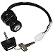 Caltric IGNITION KEY SWITCH FOR KAWASAKI PRAIRIE 650 KVF650 KVF-650 2002 / PRAIRIE 650 4X4 2003