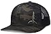 Larix Gear - The Tamarack - Black Camo Snapback Trucker Hats for Men and Women - Gift Box - Sticker - Mesh Panels