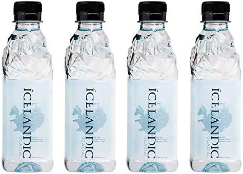 Glacial Natural Spring Water, 330 Milliliter (4 Pack- 330 Milliliter, 30 Count)