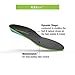 Superfeet FLEXmax, Comfort Insoles for Roomy Athletic Shoe Maximum Cushion and Support, Unisex, Emerald, Large/E: 10.5-12 Wmns/9.5-11 Mens
