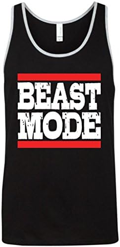 CRAZYBODIES Beast Men's Bodybuilding Gym Workout Tank Tops T-Shirts Clothing