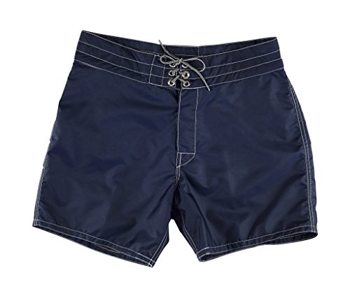 Birdwell Men's 310 Nylon Boardshorts, Short Length (Navy, 32