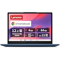 Lenovo Chromebook クロームブック IdeaPad Flex 3i Gen8 12.2インチ インテル® プロセッサー N100搭載 メモリ4GB eMMC 64GB バッテリー駆動12.0時間 重量1.25kg アビスブルー 82XH001KJP