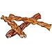 Pawstruck Natural 7” Braided Bully Sticks for Dogs, Tough Long-Lasting, Rawhide-Free, Low Odor, Healthy Single Ingredient Chew Treat for Aggressive Chewers, 10 Count, Packaging May Vary