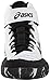 ASICS Men's Aggressor 2 Wrestling Shoe, White/Black, 7.5 M US