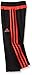 adidas Little Boys' Tiro Pant, Black/Vivid Red, 7