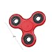 Bostech Hand Fidget Spinner-Perfect for ADHD, Anxiety and Stress Relief-Suitable for Adults and Kids. (Red)