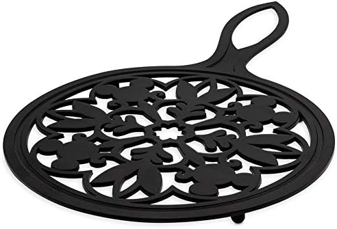 ミッキー アイコン 鍋敷き アラベスク模様 持ち手付き ディズニーテーマパーク限定 Mickey Trivet B0815vc6r9 2 805円 人気海外一番 100 品質保証 全品送料無料 即日出荷 Sale開催中