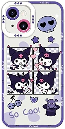Kawaii Phone Cases Cute Cartoon My Melody Kuromi Full-Body Protective Shockproof Plastic Cell Phone Case Covers For 11 12 13 Pro Max (Color : Purple, Size : 12 Pro Max) price in Kawaii Phone Cases Cute Cartoon My Melody Kuromi Full-Body Protective Shockproof Plastic Cell Phone Case Covers For 11 12 13 Pro Max (Color : Purple, Size : 12 Pro Max) price in