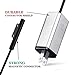 YGJ Microsoft Surface Charger for Surface Go, Surface Pro 3/4/5/6, Surface Book 1/2, Surface Laptop 1/2, 65W 15V 4A Power Supply with 6.56Ft Cord
