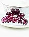 Prettyou Hair Clips 2.75 Inches Banana No-Slip Effortless Colorful Small Size Flower Claws Barrettes for Women, Pack of 4