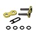 Jeremywell 2-Pieces Unibear 530 Motorcycle Chain O-Ring Connecting Link, Gold, Clip Type, Japan Technology,Wear Resistant