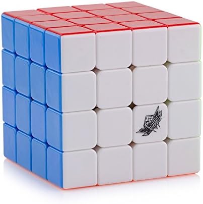 SKOONHEID Cyclone Boys 4x4 Speed Cube Stickerless Enhanced Version Smooth Magic Cube Puzzles (60mm)