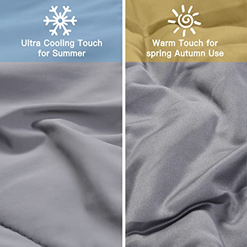 Rywell Cooling Blanket, ArcChill Cool Touch Fabric QMax>0.45, Double