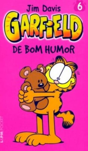 Livro Garfield 6. De Bom Humor   Coleção L PM Pocket