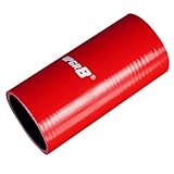 Upgr8 Universal 4-Ply High Performance Straight Coupler Silicone Hose 152MM Length (2.5