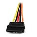 StarTech.com 6in Latching SATA Power Y Splitter Cable Adapter - M/F - 6 inch Serial ATA Power Cable Splitter - SATA Power Y Cable Adapter (PYO2LSATA)