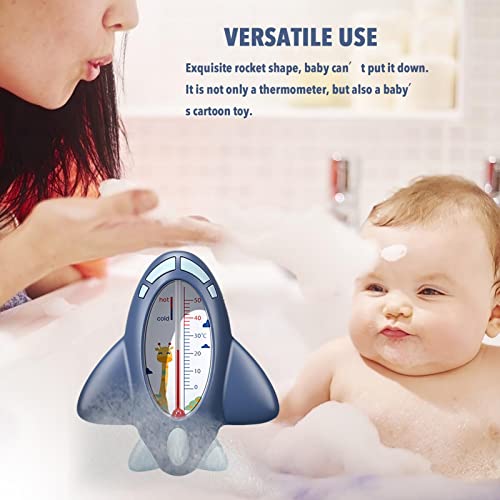 Xiaoling Baby Bath Thermometer Water Thermometer Toy, Rocket Shap