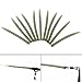 ttnight Fishing Accessories Anti-Tangle Sleeves Terminal Connect Hook Carp Tackle Kit (50pcs)