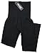 YELETE Legwear High Waist Compression Leggings with French Terry Lining, Black
