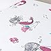 JumpOff Jo – Twin Sheet Set (3 Pcs) – 1 Fitted Sheet, 1 Flat Sheet, & 1 Pillow Case – Hypoallergenic, Breathable, Microfiber Kids Bedding – Moonlight Mermaid