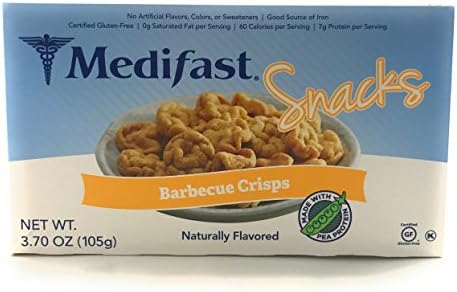 Medifast Snacks Barbecue Crisps (1 Box/7 Servings)