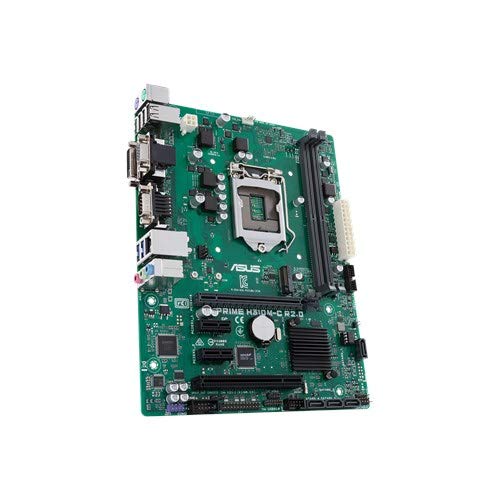 ASUS-Prime-H310M-C-R20-Placa-Base-Profesional-Micro-ATX-Intel-de-8a-y-9a-Gen-LGA1151-con-Funciones-de-Seguridad-y-fiabilidad-DDR4-2666-MHz-2-Puertos-COM-1-Puerto-TPM-M2-DVI-y-1-Cabezal-LPT1
