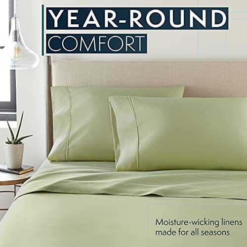 HC Collection Twin Bed Sheets Set Hotel Luxury, Lightweight, Soft