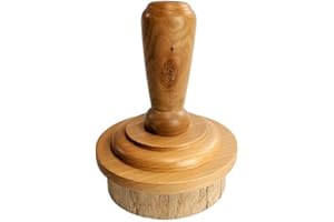 DISPLAYIMPORTER Large Fairmont Finial Wood Neck Block Cap for Dress Forms