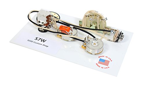 920D Custom S7W Stratocaster 7-Way Wiring Harness Upgrade