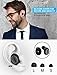 Wireless Earbuds, Anbes [2019 Version] Bluetooth Headphones IPX5 Waterproof 3D Stereo Bluetooth 5.0 Earbuds, Anti-Slid Design with Built-in Microphone and Portable Charging Case
