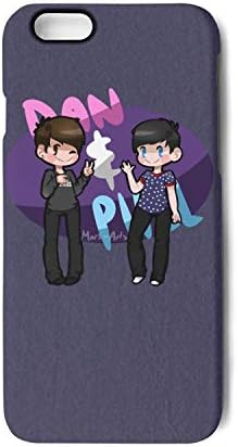 I Phone 6/6s Case Dan-and-Phil-Cute-Poster- Ultra-Thin Back Case for i Phone 6/6s 4.7 inch