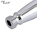 TAPCET Classical Shower Head Brass Handheld Showerhead 6 Style With 2.0 GPM Water Saving Sliver Color