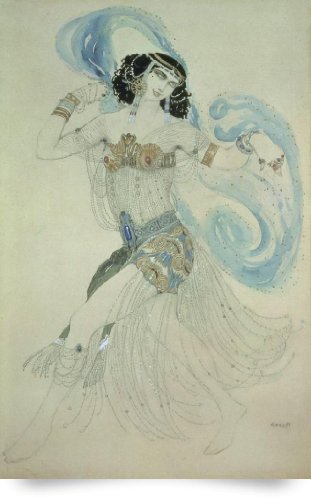 Costume design for Salome in Dance of the Seven (Giclee Art Print), The Fine Art Masters