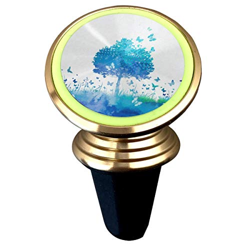 Magnetic Car Holder Rotation Universal Watercolor Butterfly (3) Custom Adjustable 360˚ Rotation Universal Car Mount Cell Phone Stand for Galaxy S9/S9 Plus/S8/S7