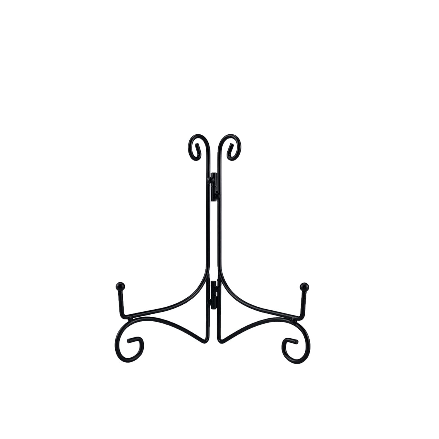 Photo 1 of SVENJBB Black Iron Plate Stand, 6 Inch Plate Holder for Display, Small Metal Plate Display Stands  (6 Inch, 1 Pack)