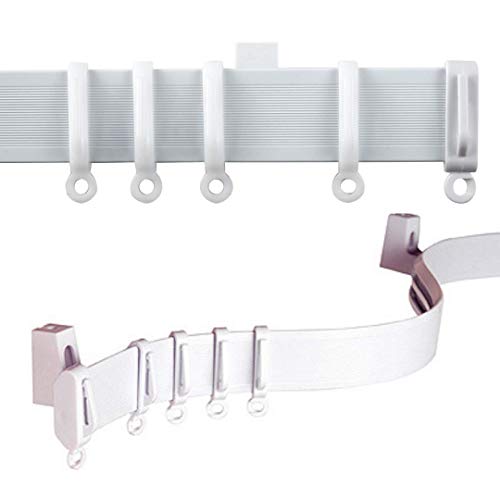C2b 196 500cm Plastic Curtain Track Strong Bendable Curtain