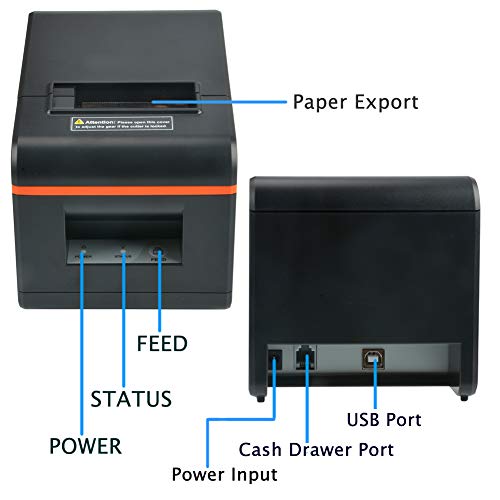 Thermal Receipt Printer with AutoCutter and Internal Power Supply
