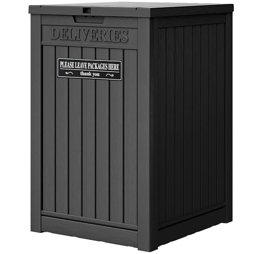 LHBGO Package Delivery Box for Outside, 48 Gallon Storage with Lockable Secure,…