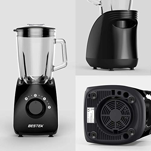 BESTEK Smoothie Blenders,350 Watts Blender for Shakes and