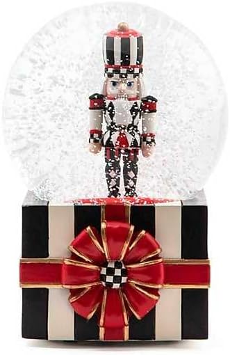 Nutcrackers - MacKenzie-Childs Nutcracker Gift Snow Globe