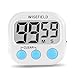 WiseField Digital Kitchen Timer Loud Alarm With Large Screen Magnetic for kitchen Cooking Baking