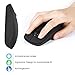 Slim Wireless Mouse,2.4G Ultra Thin Computer Mouse With Nano Receiver, Noiseless and Silent Click ,Travel Portable Mice for Laptop,Mac,Notebook,PC and Tablet (1 Battery For Bonus)