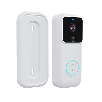 Amazon.com: Cámara de videocámara WiFi para timbre de puerta ...