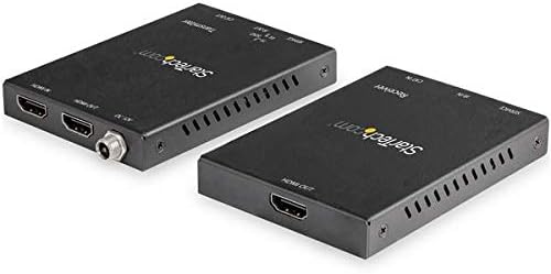 StarTech.com HDMI over CAT6 Extender Kit, 4K 60Hz, HDMI Balun Kit, Signal up to 165 ft / 50m, HDR, 4:4:4 - Image 3