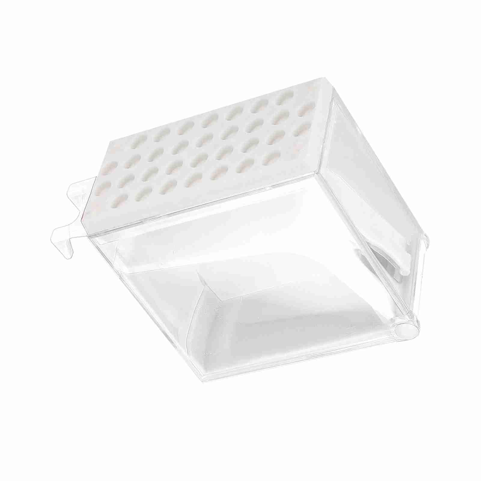Cotton Roll Dispenser Cotton Roll Storage Box Cotton Roll Divider for Professional and Home Use(White)
